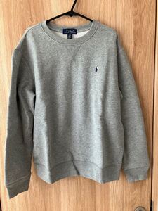 【タグ付き新品】POLO RALPH LAUREN ポロラルフローレン ボーイズサイズL/G（14-16） トレーナー グレー サイズL 160