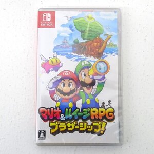 ★未開封★Nintendo Switchソフト マリオ＆ルイージRPG ブラザーシップ！ (スイッチソフト/ニンテンドー)★【GM646】