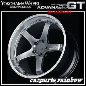 ★YOKOHAMA WHEEL ADVAN Racing GT forポルシェ 19×10.0J/10J 5/130 +40★MPBP/ハイパープラチナブラック★新品 4本価格★