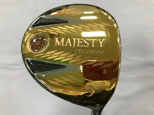 ■中古■フェアウェイウッド■マジェスティゴルフ MAJESTY PRESTIGIO 13 Gold 純正カーボン R 3番 15度【29931025401101013015】