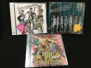 関ジャニ∞「急☆上☆show!!!/関風ファイティング」初回盤　通常盤 3種セット☆CD+DVD 送料無料　新品未開封