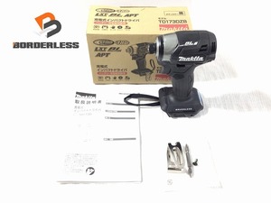 ☆未使用品☆ makita マキタ 18V 充電式インパクトドライバ TD173DZB 黒/ブラック 本体のみ 電動工具 大工道具 99428