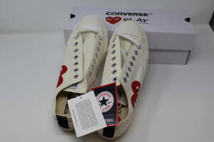 COMME des GARCONS　Play ｘ Converse ALL☆STAR 27cm＝US8.5 official product. コムデギャルソン コンバース！