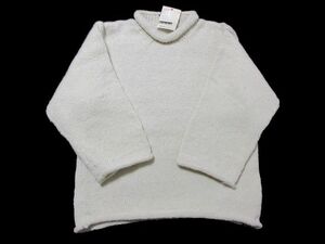 別注 Steven Alan スティーブンアラン × macmahon knitting mills マクマホンニッティングミルズ ニット セーター 白