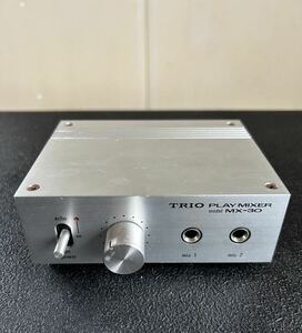 TRIO PLAYMIXER MX-30 トリオ マイクミキサー/エコー現状品