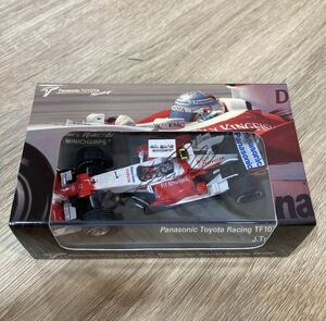 【直筆サイン・限定品】1/43 ミニチャンプス TF107 J.Trulli