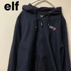 elf ナイロンジャケット　ネイビー　濃紺　サイズM