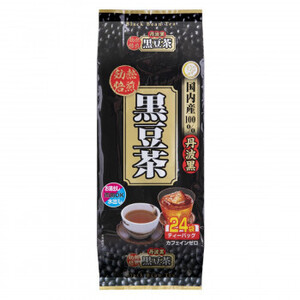 宇治森徳　丹波黒　黒豆茶　ティーバッグ　(5g×24P)×12袋 /a