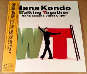 LD(レーザー)■近藤名奈／Walking Together～Nana Second Video Clips■帯付美品！