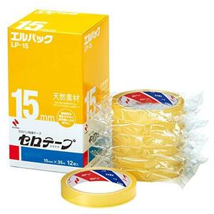 ニチバン セロテープ 大巻 エルパック 12巻入 15mm×35m LP-15