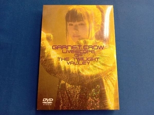 DVD GARNET CROW LIVESCOPE OF THE TWILIGHT VALLEY(初回限定版)