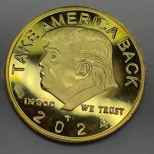 外国コイン　トランプ　アメリカ　 海外硬貨　コレクション　 金貨 イーグル 大統領