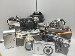 カメラ デジカメ フィルム まとめて ジャンク レトロ レア 希少 絶版 Canon PENTAX ペンタックス YASHICA FUJI 