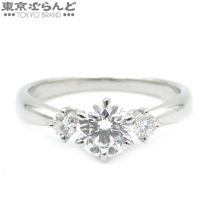 101683442 タサキ TASAKI ダイヤモンド リング Pt900 ダイヤモンド 0.66ct 総0.13ct 約12号相当 田崎真珠 プラチナ 指輪 レディース 仕上済