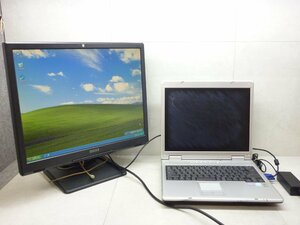 ☆1円スタート☆日立☆FLORA250W(NX1)☆PentiumM 1.730GHz/512MB/80GB/COMBO/WindowsXP Professional☆ジャンク☆