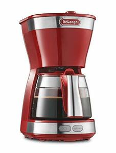 デロンギ(DeLonghi) ドリップコーヒーメーカー レッド アクティブシリーズ (中古品)