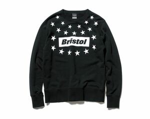 【レターパックプラス対応】 FCRB f.c real bristol エフシーレアルブリストル SOPH ソフ STARS BOX LOGO CREW NECK SWEAT TOP スウェット