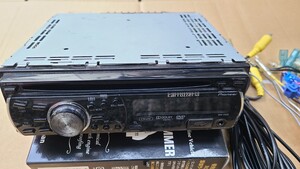 パイオニア カロッツェリア DVH-P550 CD DVD USB ナビ連動 取り外したばかり