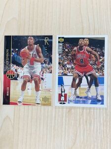 NBA Trading Card Dickey Simpkins Rookie 2枚セット Card Upper Deck 94-95 The Last Dance ディッキーシンプキンズ Chicago Bulls ブルズ