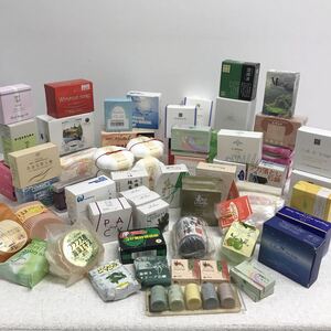 1017N6 未使用 まとめ★石鹸 約80点セット SOAP ソープ 石けん 保湿 美容 ボディ 固形 / 美白人 花酵母 Peel 馬油 溶岩石鹸 他