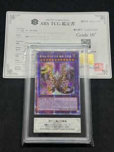 【ARS鑑定 10+】遊戯王 韓国版 誇りと魂の究極竜 25th クォーターシークレット ROTA-KR000 鑑定書付PSA ARS10+