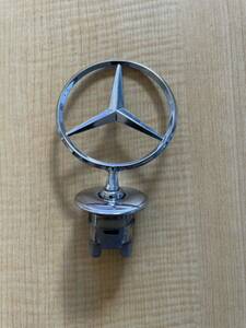 Mercedes Benz メルセデスベンツ ボンネットマスコット リアエンブレム デットストック 絶版部品 前後セット