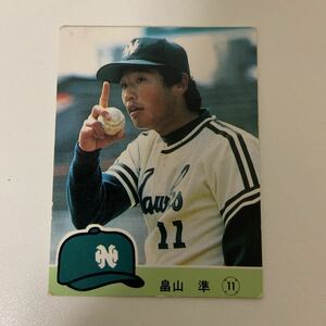 畠山準 南海ホークス　ソフトバンクホークス　プロ野球チップス 野球カード　カルビー 当時物