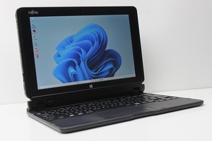 値下げ中 ノートパソコン 2in1PC Windows11 中古 WPS office搭載 富士通 Arrows Tab Q506 ATOM 8550 メモリ4GB eMMC64GB カメラ Bluetooth