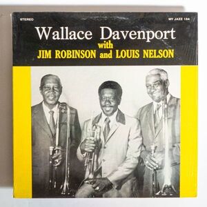 【LP/シュリンク付き美品】Wallace Davenport / With Jim Robinson And Louis Nelson