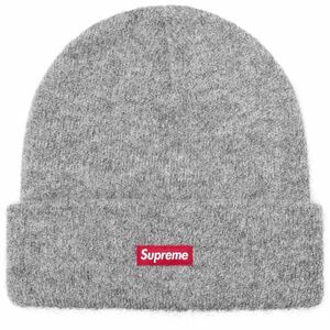 新品 Supreme 24AW Mohair Beanie シュプリーム モヘア ビーニー ニット帽 帽子 Heather Grey ヘザー グレー 灰色