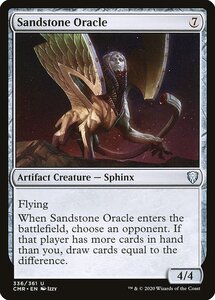 MTG ■無/英語版■ 《砂岩の予言者/Sandstone Oracle》★FOIL★ 統率者レジェンズ　CMR