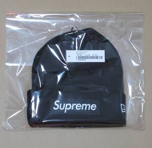 Supreme 24FW New Era Box Logo Beanie Black シュプリーム ニューエラ ボックスロゴ ビーニー ブラック 黒 ニットキャップ 24AW 2024　