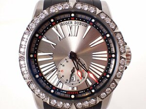 定価290万円ほど ROGER DUBUIS(ロジェ デュブイ)エクスカリバー45 ベゼルダイヤ DBEX0723 自動巻 メンズ 時計 28本限定