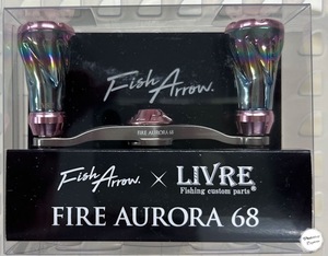 LIVRE Fish Arrow コラボモデル ファイヤーオーロラ68 フォルテ ピンクモデル ダイワ（B1）