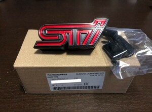 ★新品 未使用 純正部品 スバル STI フロントグリルエンブレム フロントオーナメント WRX STI　D型 VAB・D型～用★