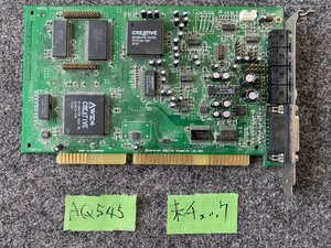 【送ゆうパケ250円】Creative Labs　Sound Blaster AWE64 CT4500　ISAバス用サウンドボード ※未チェック