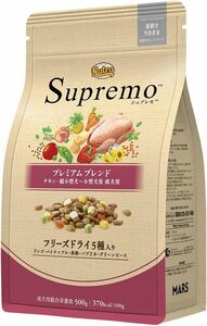 1) 高品質なチキン 1) 500g(お試し) Nutro ニュートロ シュプレモ ドッグフード 超小型犬~小型犬用 成犬用 プレ