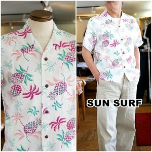 SUN SURF サンサーフ アロハシャツ　ハワイアンシャツ 39225 　東洋エンタープライズ　 サイズM