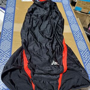 交渉歓迎【新品未使用】競泳 競泳水着 学生服 スクール水着 スポーツウェア スイミングスクール 競泳水着 アリーナ ASICS Mサイズ