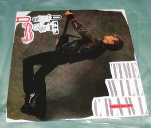 12inch Single：DAVID BOWIE／TIME WILL CRAWL