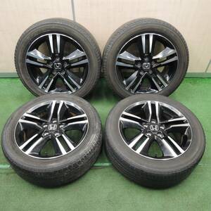 *送料無料* 4本価格★ホンダ オデッセイ 純正 215/55R17 ヨコハマ ブルーアース A34 17インチ PCD114.3/5H★4030408NJノ