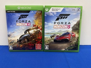 【Xbox One】 Forza Horizon 4、5 Microsoft(マイクロソフト)　ゲームソフト　2本セット　◆ネコポス可◆(8262)