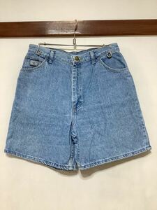 W-1227 USA製 Wrangler for woman ラングラー レディース デニムショートパンツ 短パン デニムハーフパンツ ビンテージ W29相当