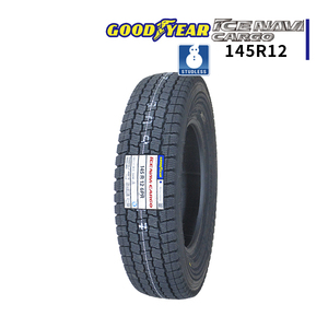 【現品限り！】145R12 6PR 2023年製 新品スタッドレスタイヤ GOODYEAR ICE NAVI CARGO 送料無料 アイスナビカーゴ 145/12