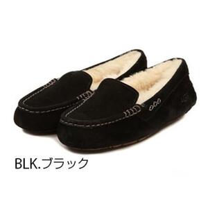 ★ US9(26.0cm) ★ BLK.ブラック ugg アグ モカシン レディース アンスレー ボア UGG 3312 1106878 正規品