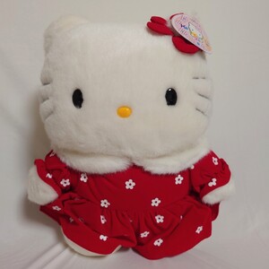 海外 限定 ハローキティ Hello Kitty ぬいぐるみ タグ付き 1999年 ゆうパック送料込み