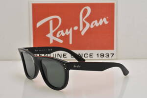 ★新品・正規輸入品！Ray-Ban レイバン RBR0502S 6677VR WAYFARER REVERSE ウェイファーラーリバース ブラック ダークグリン★