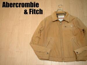 Abercrombie & FitchブランケットダックジャケットM正規アバクロンビー&フィッチデトロイトブルゾントラッカーキャンバスアクティブチョア