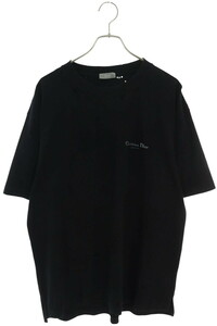 ディオール DIOR 23AW 343J636A0849 サイズ:XL リラックスフィットコットンジャージーTシャツ 中古 OM10