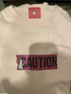 fr2 梅 CAUTION tシャツ